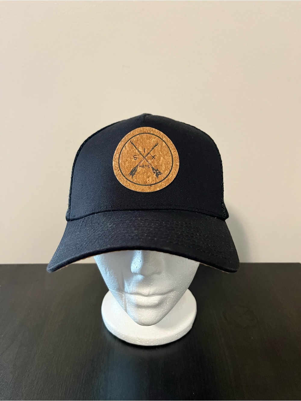 SixHats Black Arrow Signature Trucker Hat